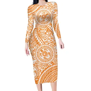 فستان نسائي طويل غير رسمي , Women's long sleeveless dress