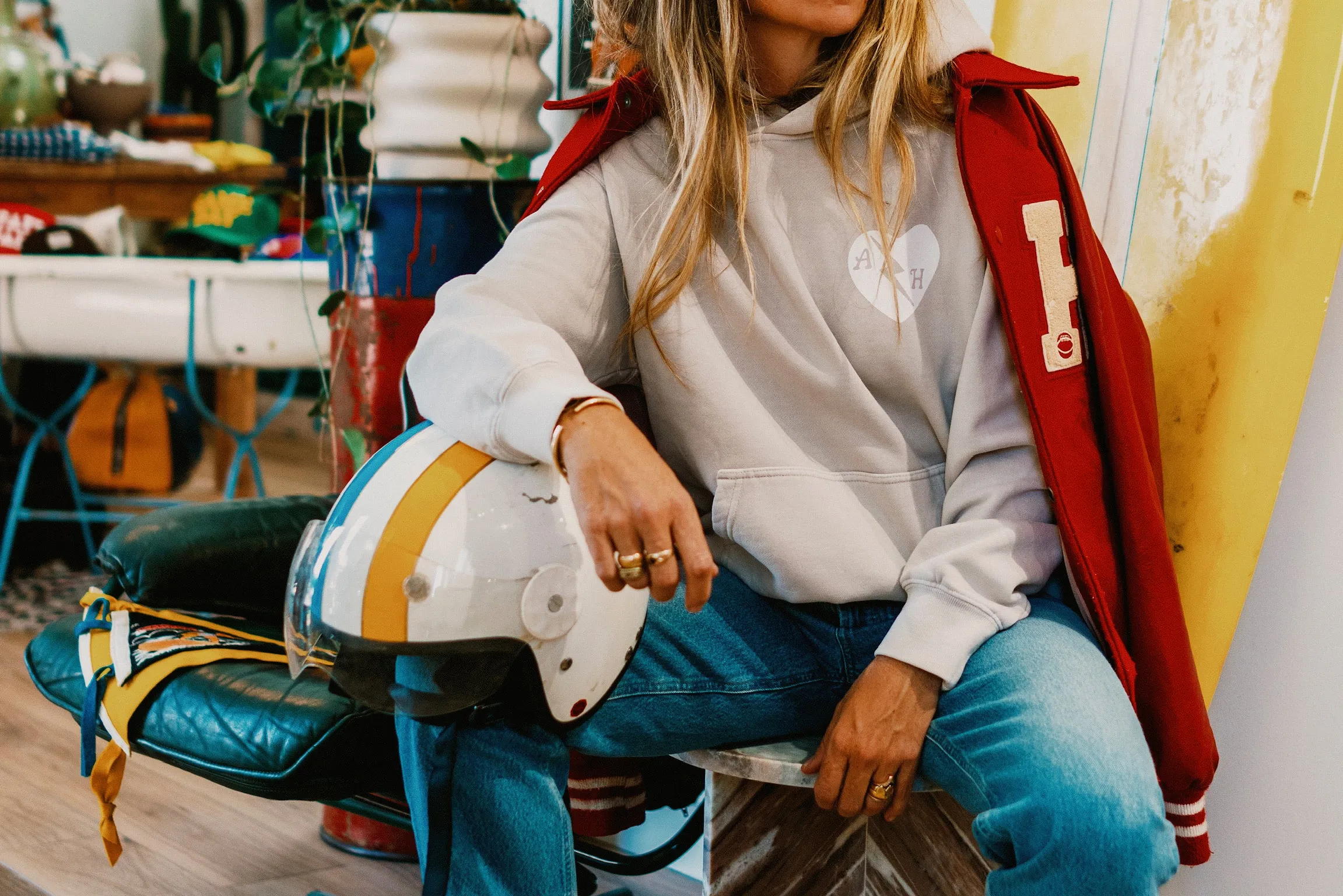 A H Premium Electric Love Hoodie