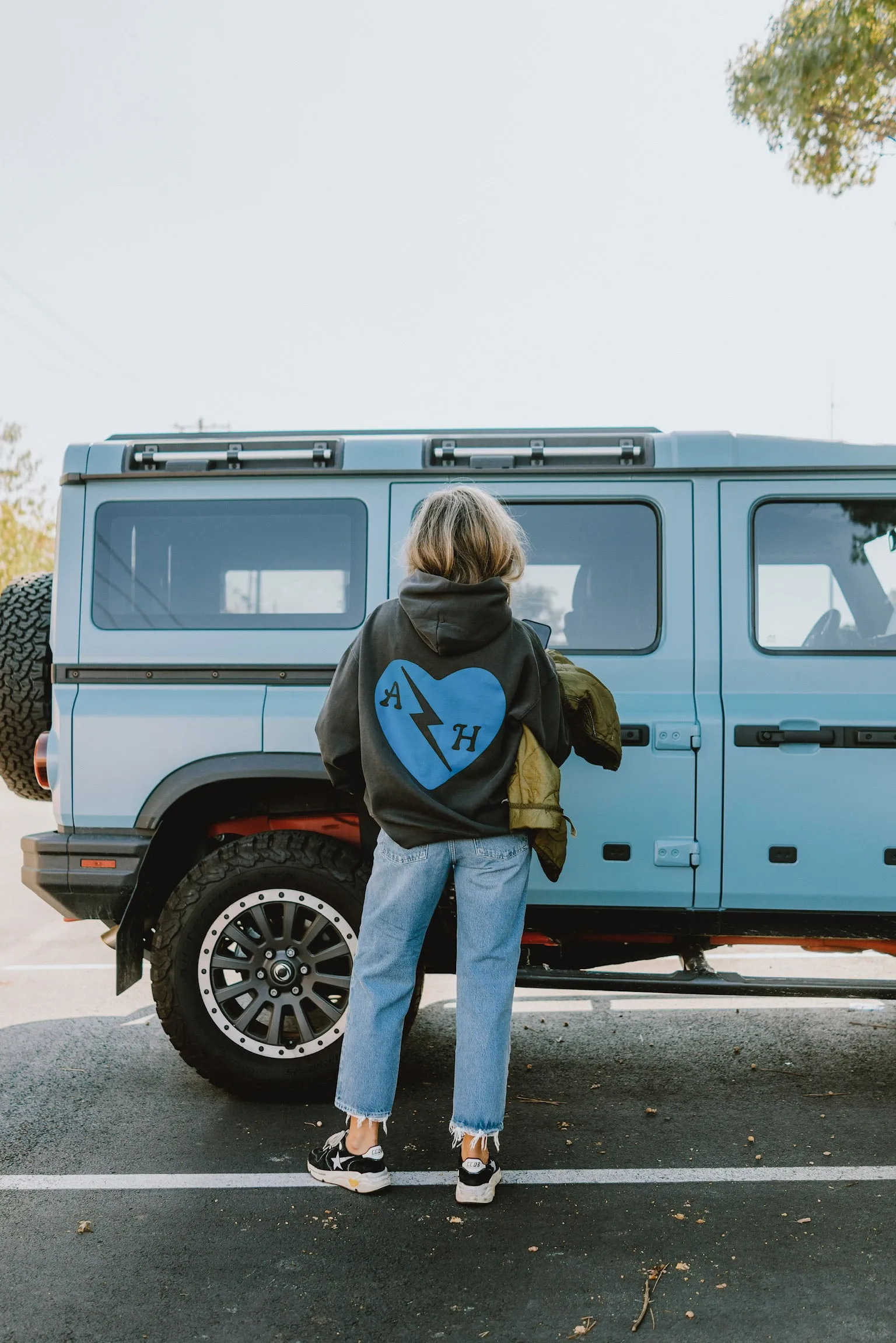 A H Premium Electric Love Hoodie