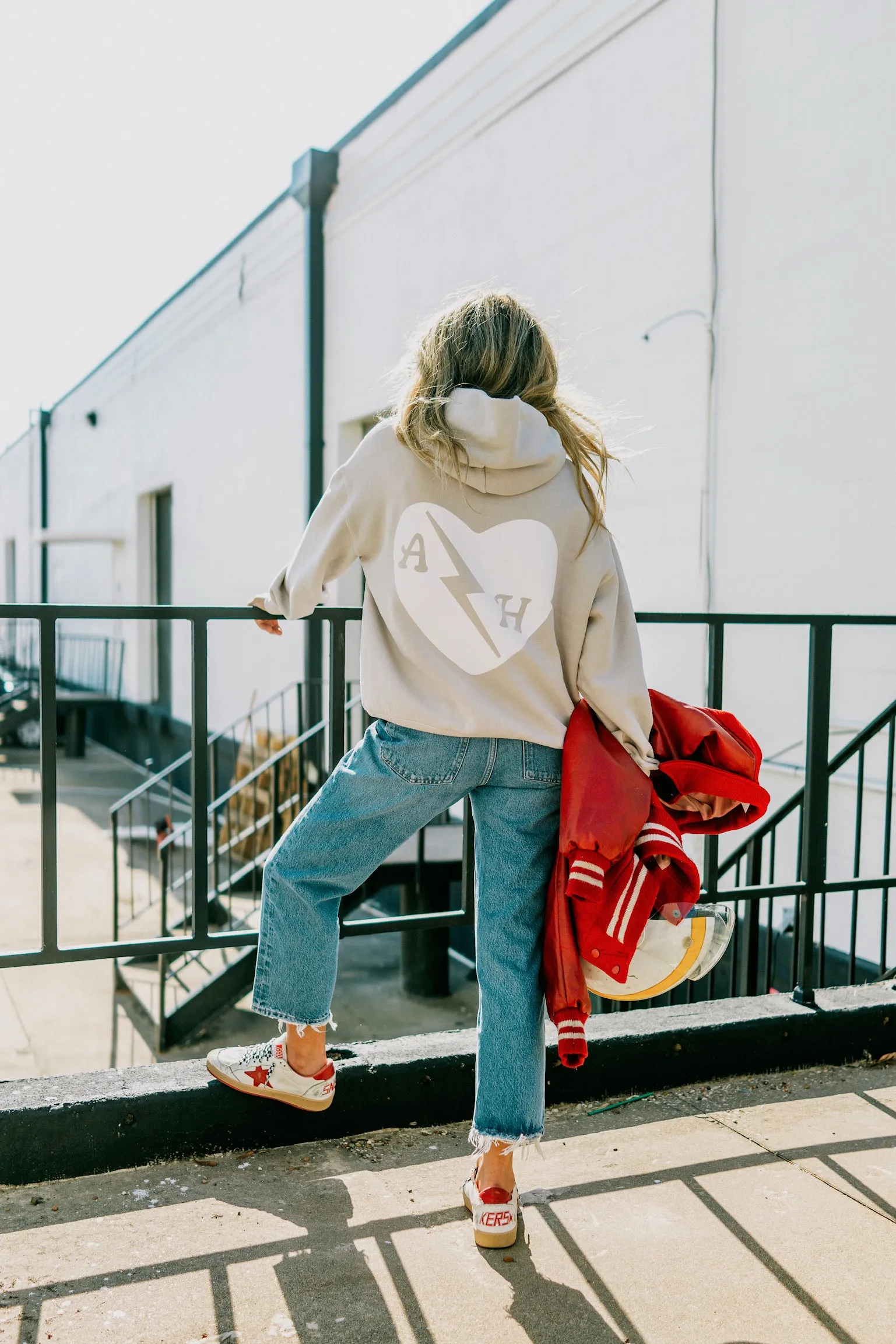 A H Premium Electric Love Hoodie