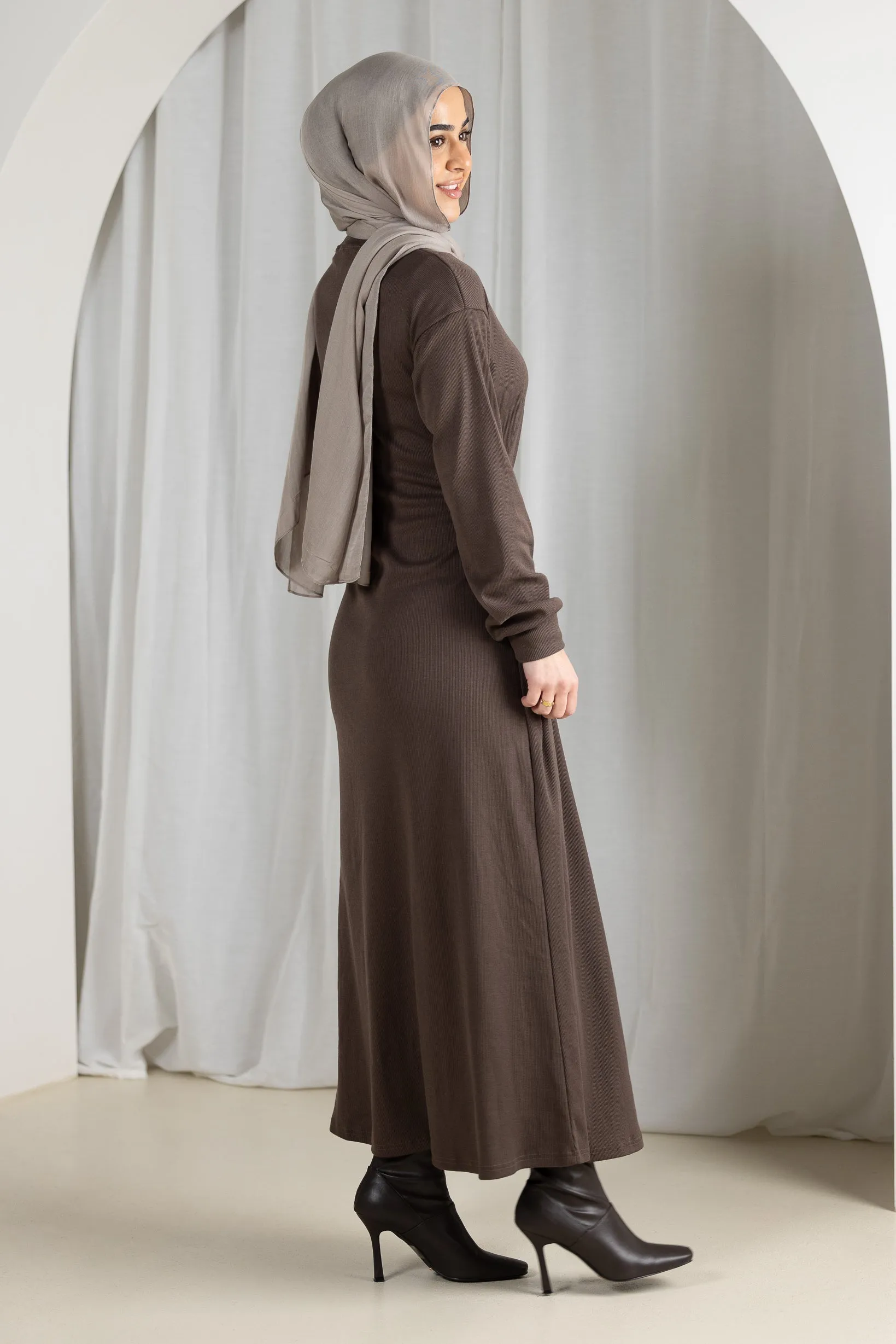 Azeema Waist Tie Dress