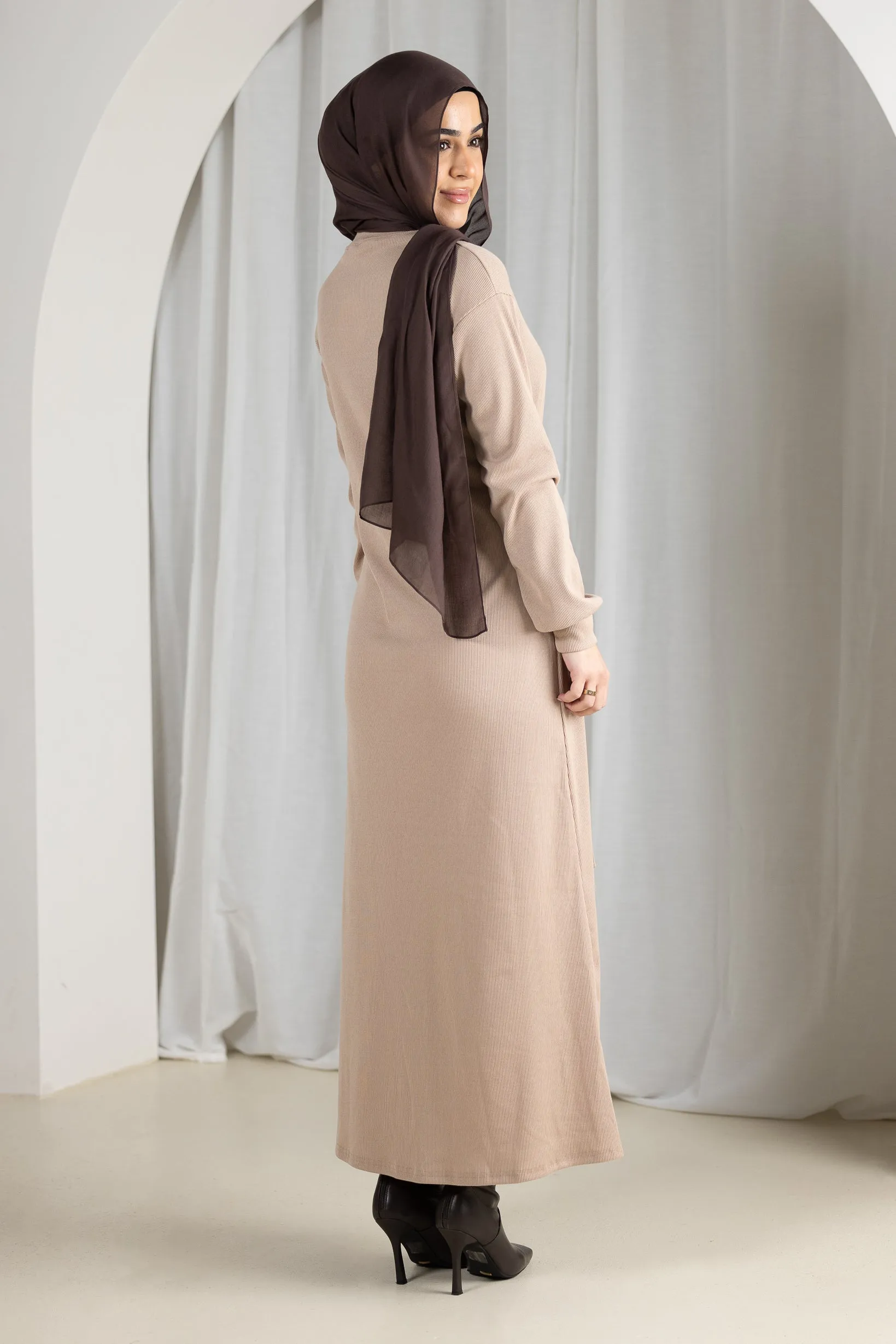 Azeema Waist Tie Dress