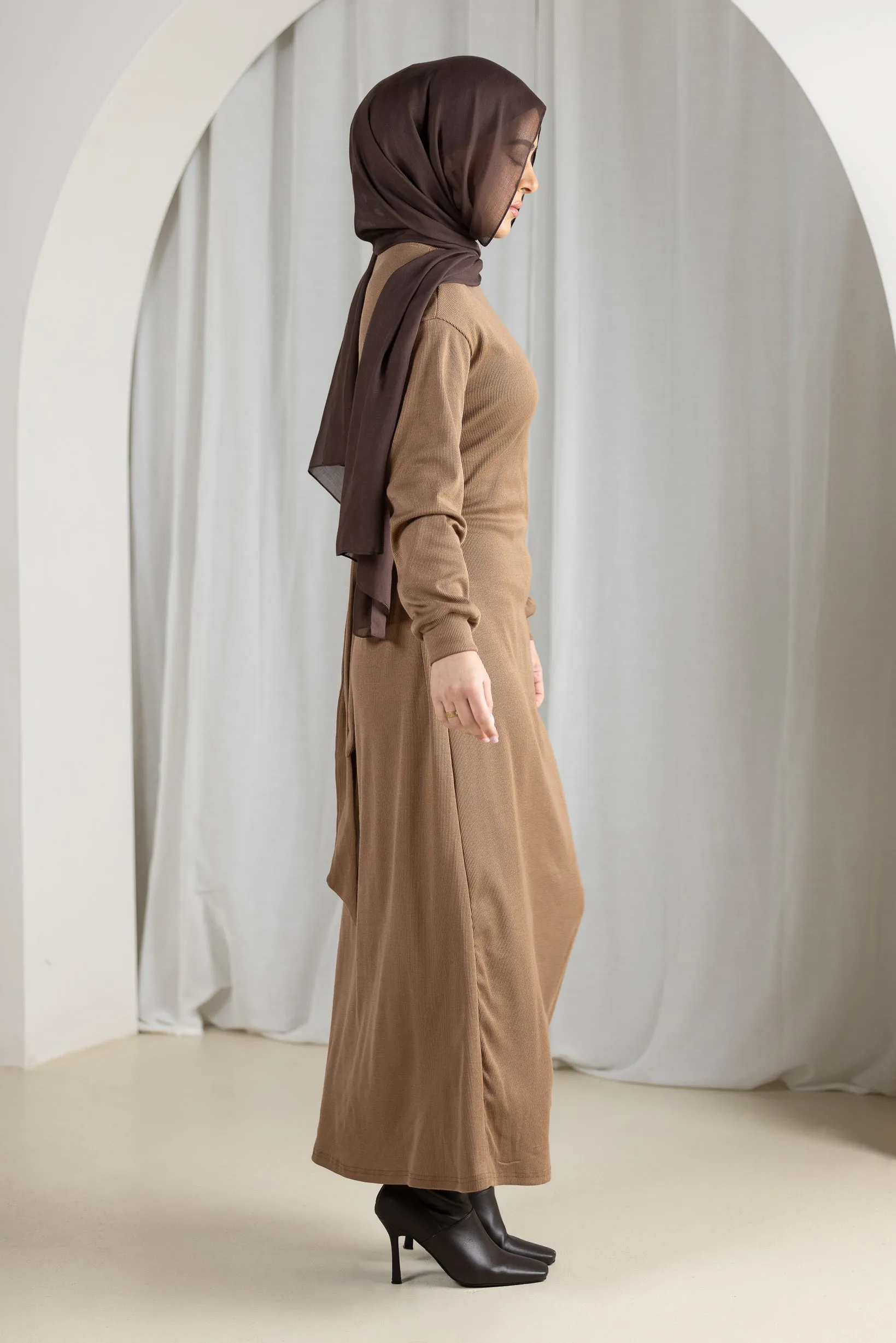 Azeema Waist Tie Dress