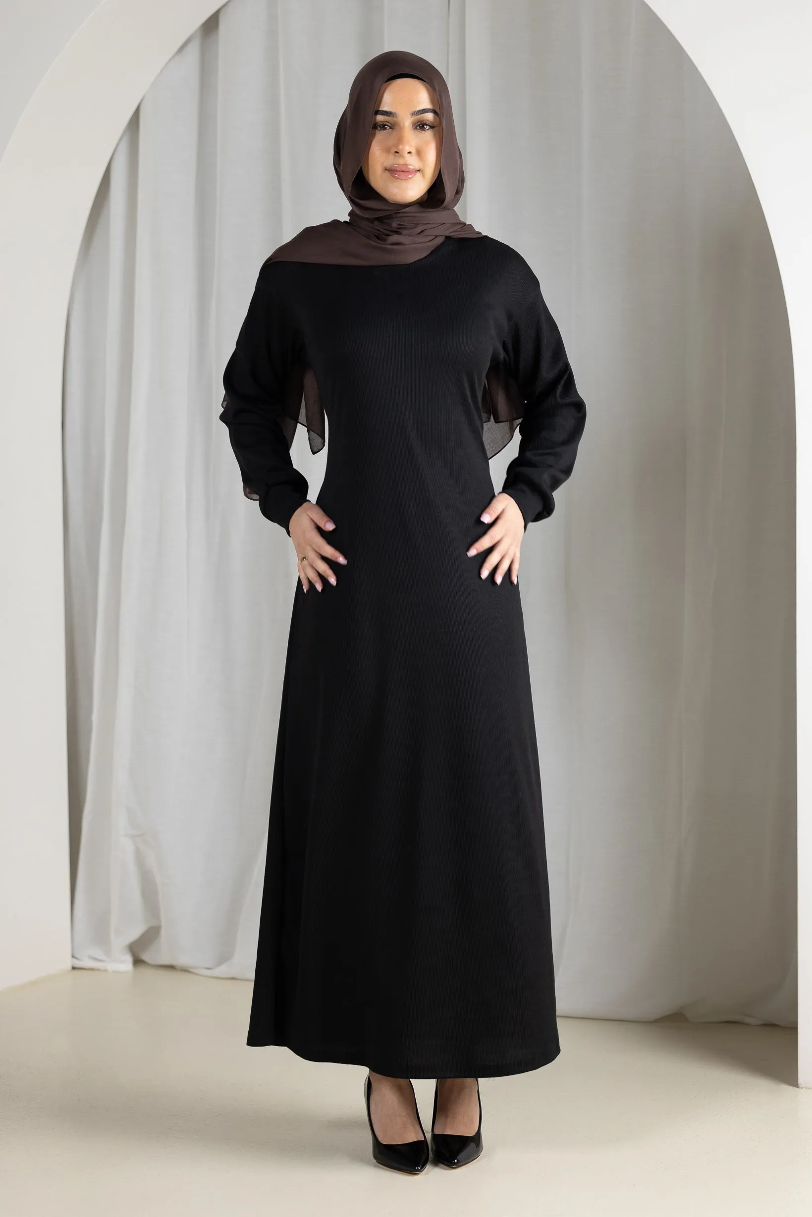 Azeema Waist Tie Dress