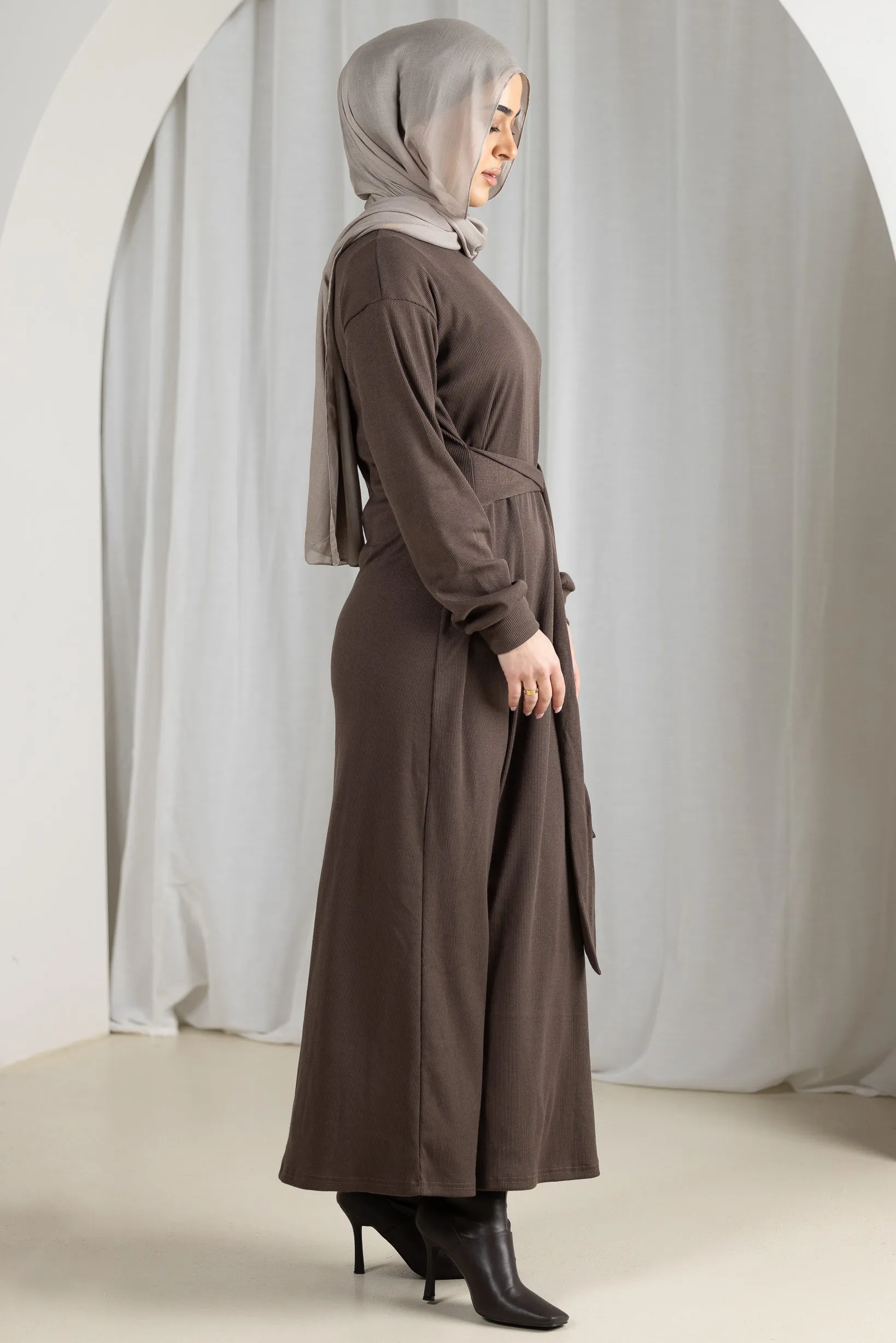 Azeema Waist Tie Dress