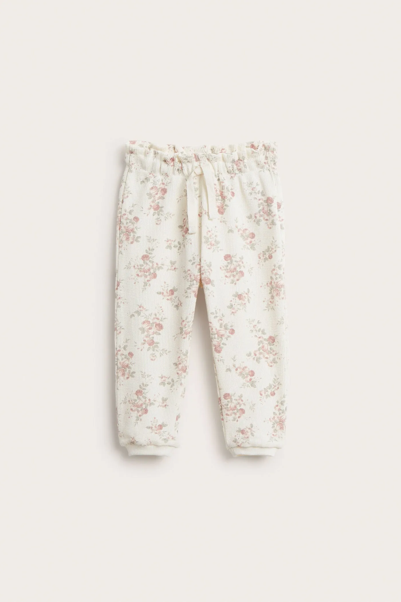 Baby floral joggers