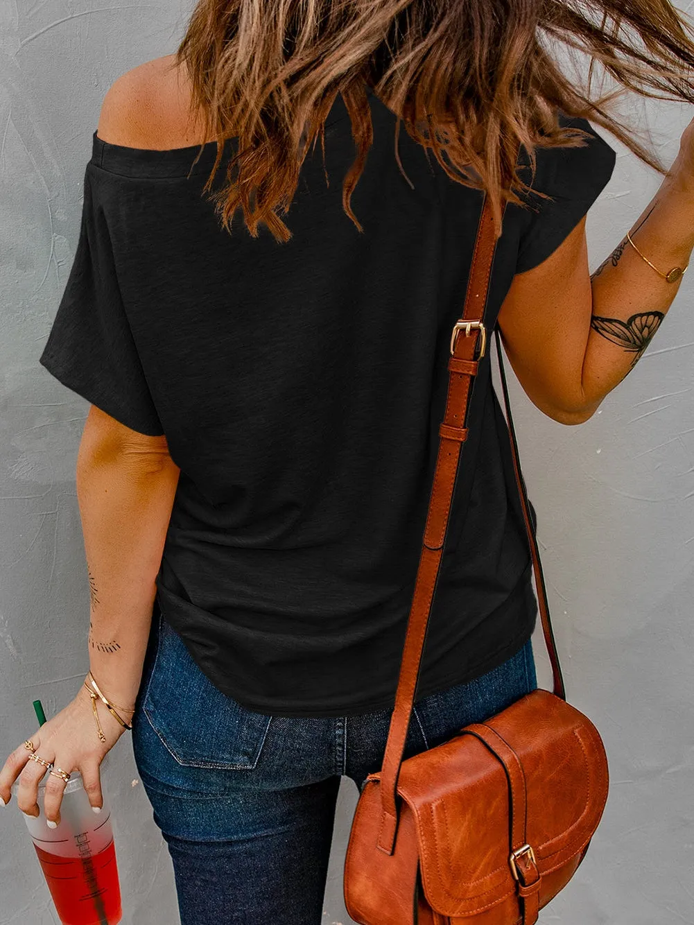 Black T-Shirt with Pocket