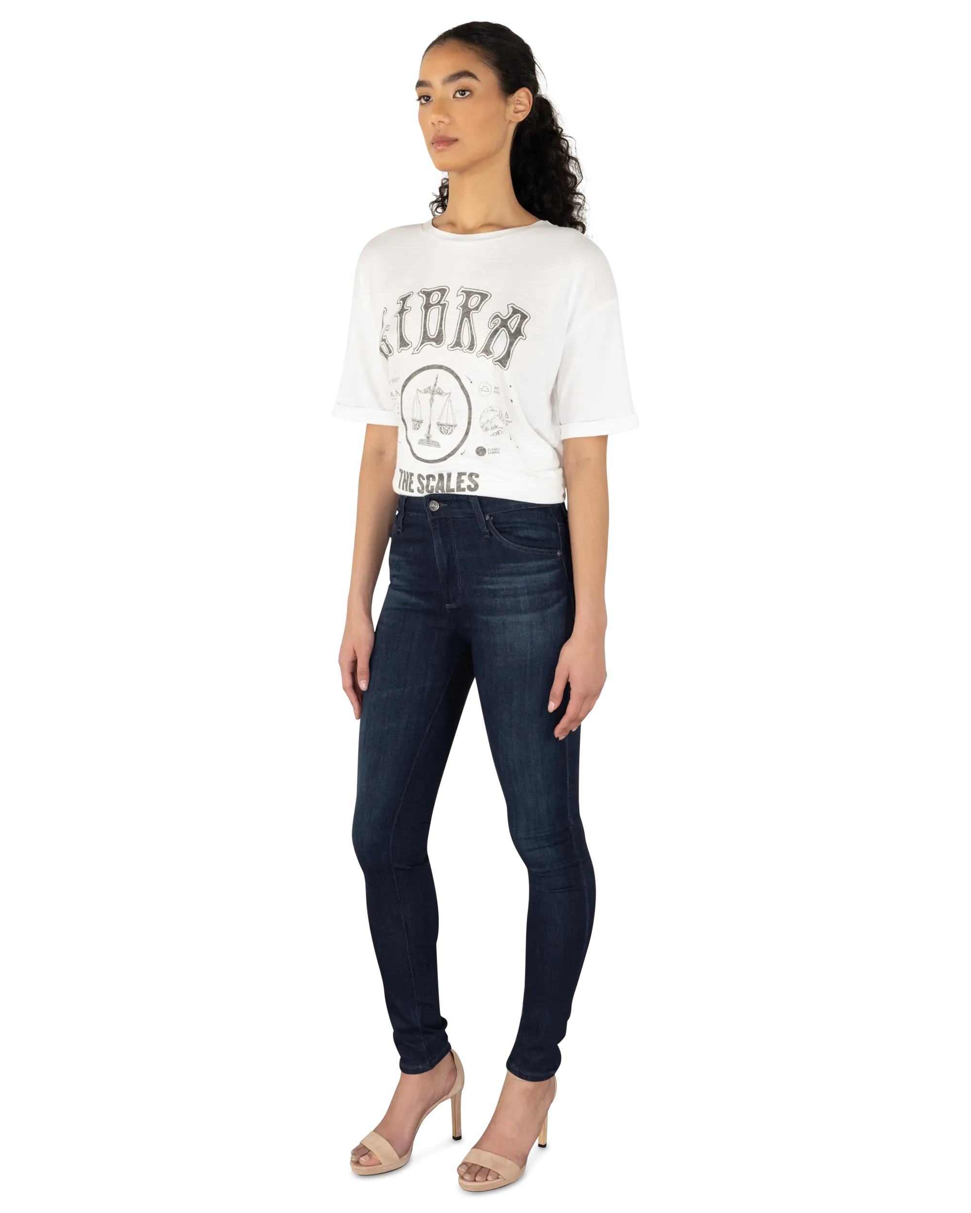 Farrah High-Rise Skinny Jeans