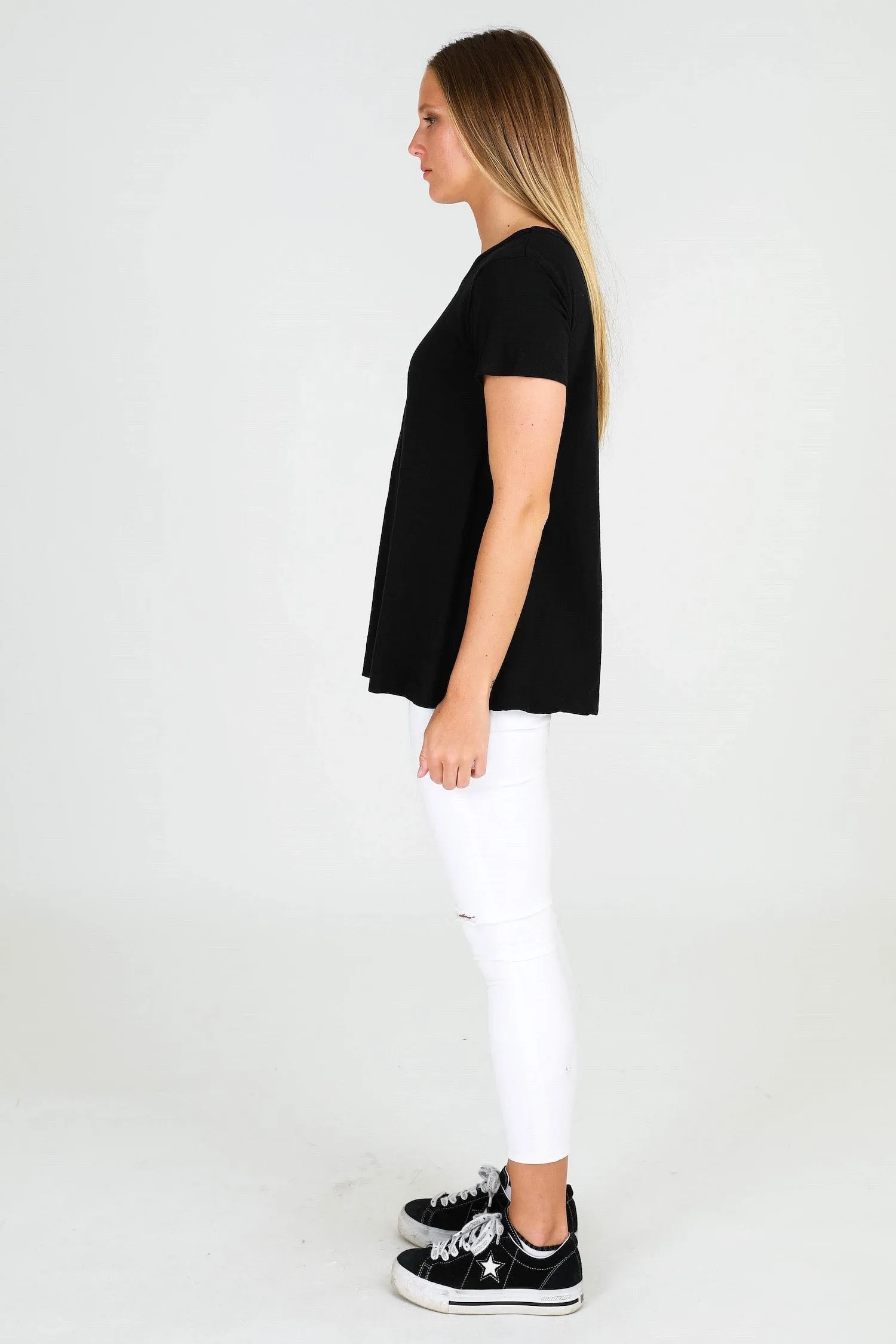 Finley Wide Hem T Shirt