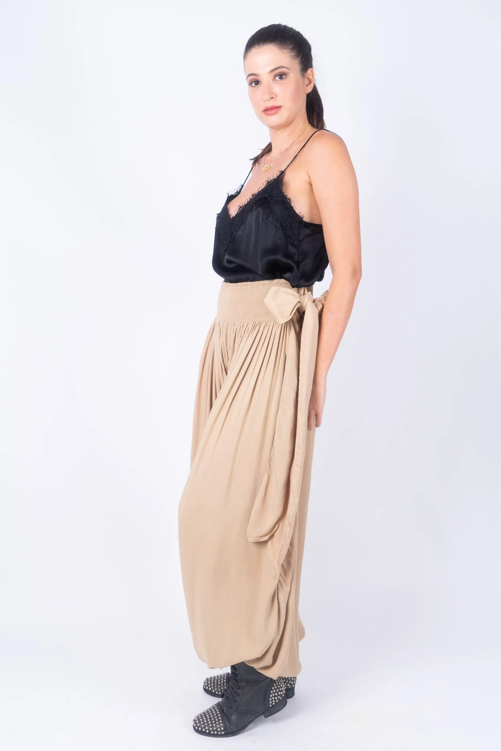 GIRL TALK Silk Satin Camisole by Little Joe Woman
