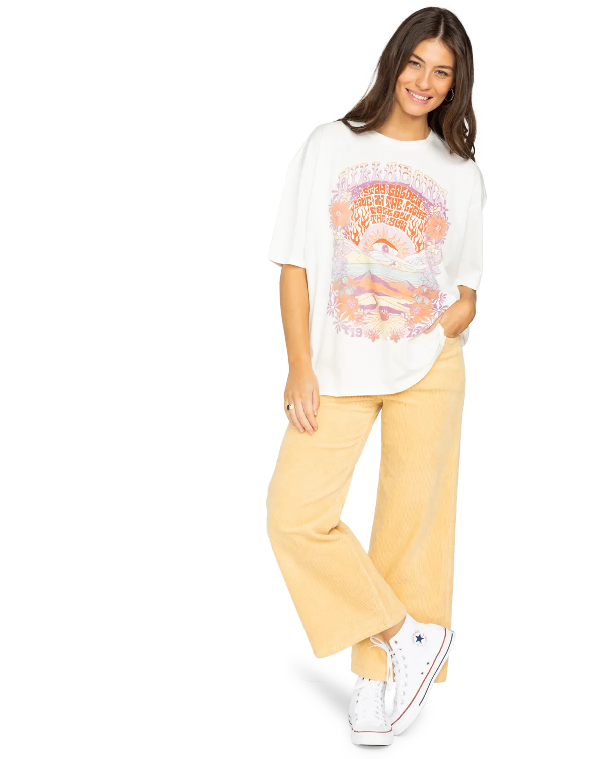 Golden Child T-Shirt in Salt Crystal
