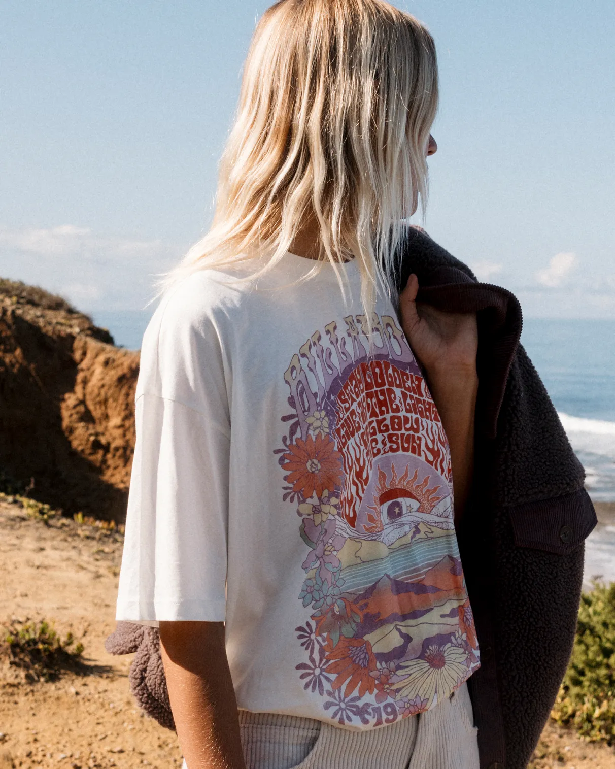Golden Child T-Shirt in Salt Crystal