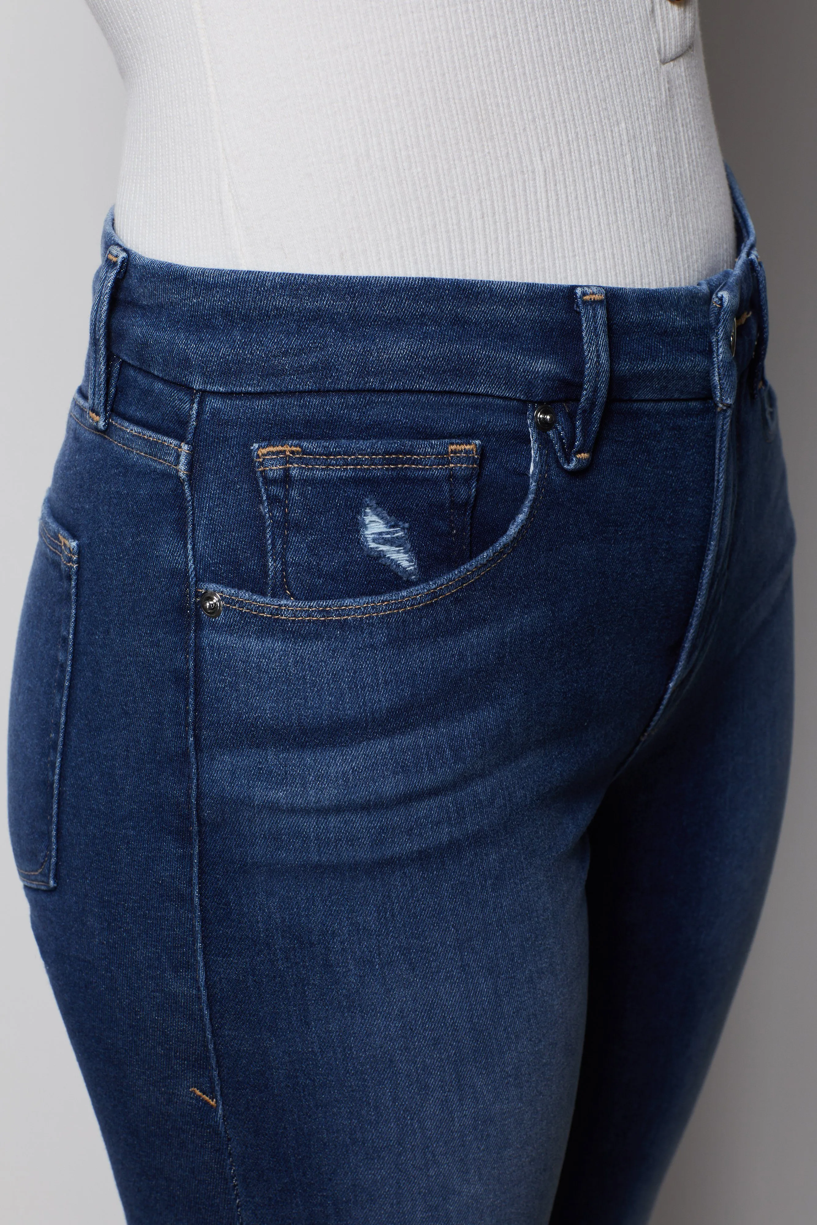 GOOD LEGS CROP | BLUE376