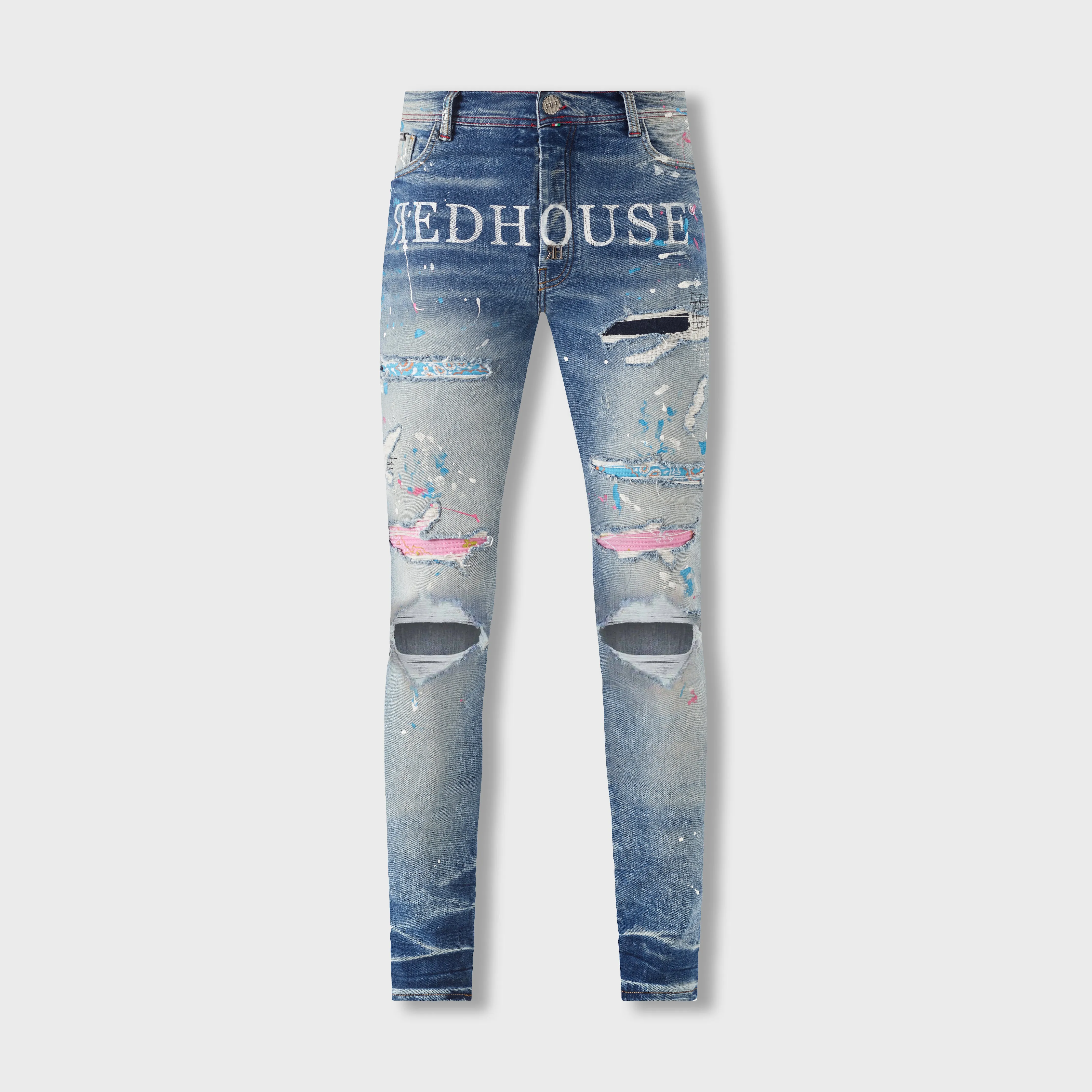ЯH PRINT II | MID BLUE