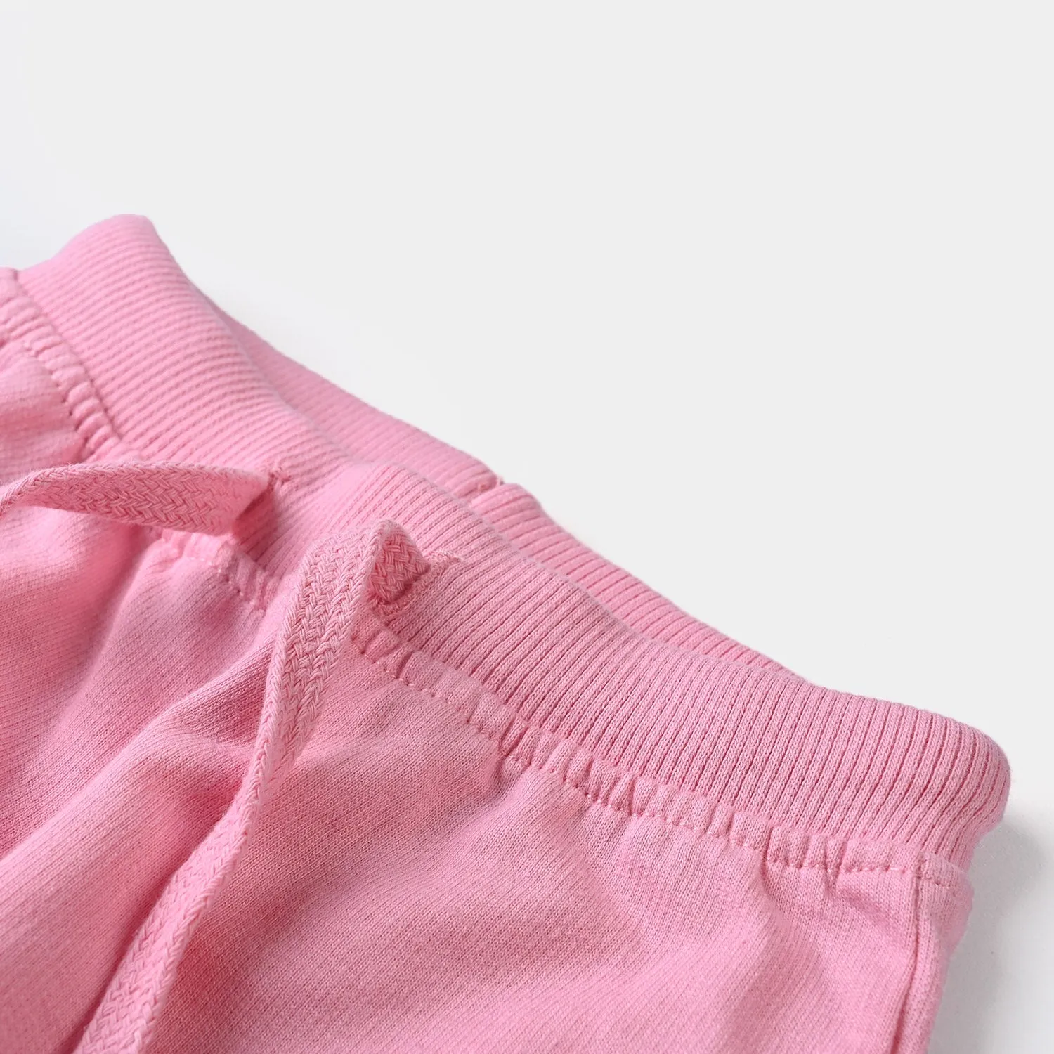 Infant Girls Cotton Terry Sleeping Pyjama Basic -C.Pink