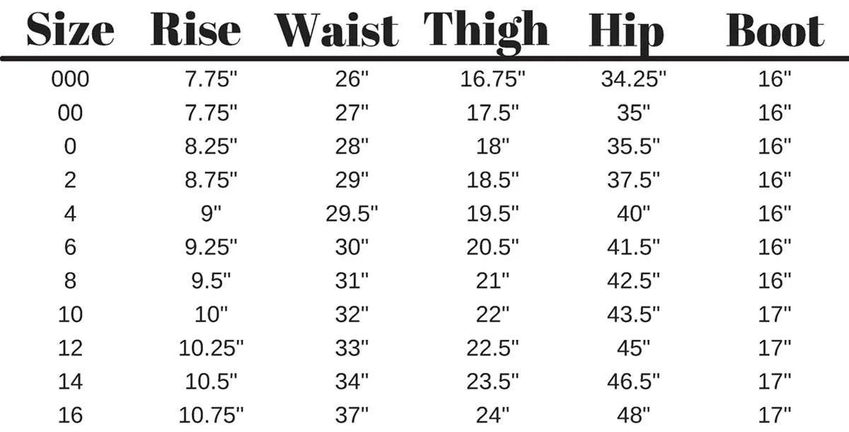 Kimes Ranch Women's Sarah Blue 4W x 32L High-Rise Slimming Bootcut Jeans