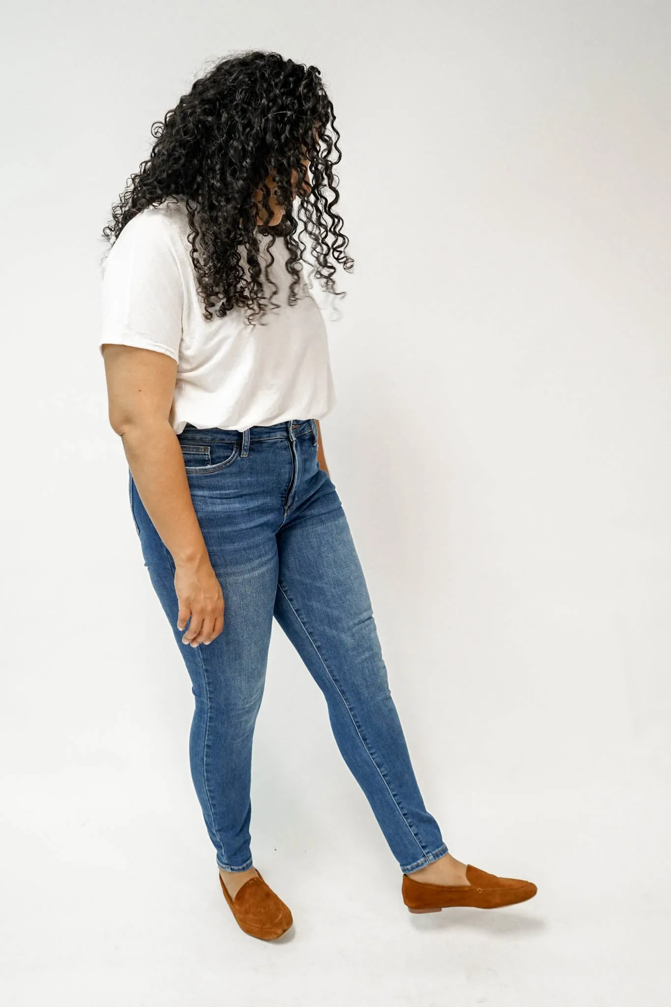 Newberry Skinny Jeans In Medium Wash