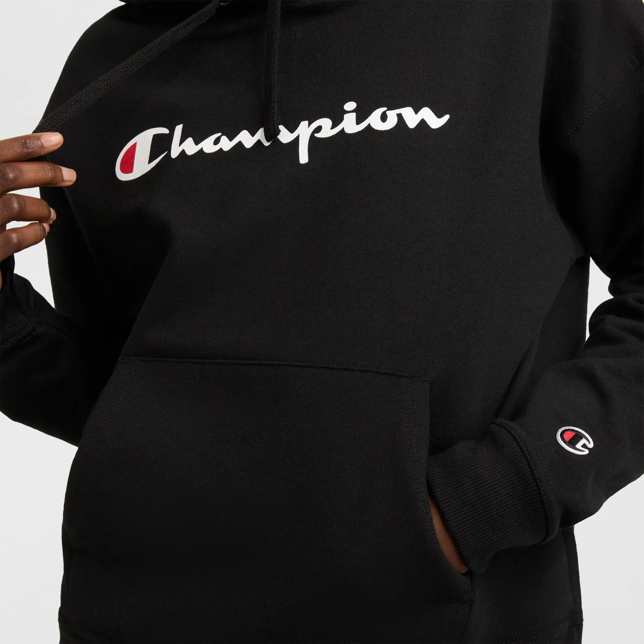 Powerblend Hoodie, Script Logo