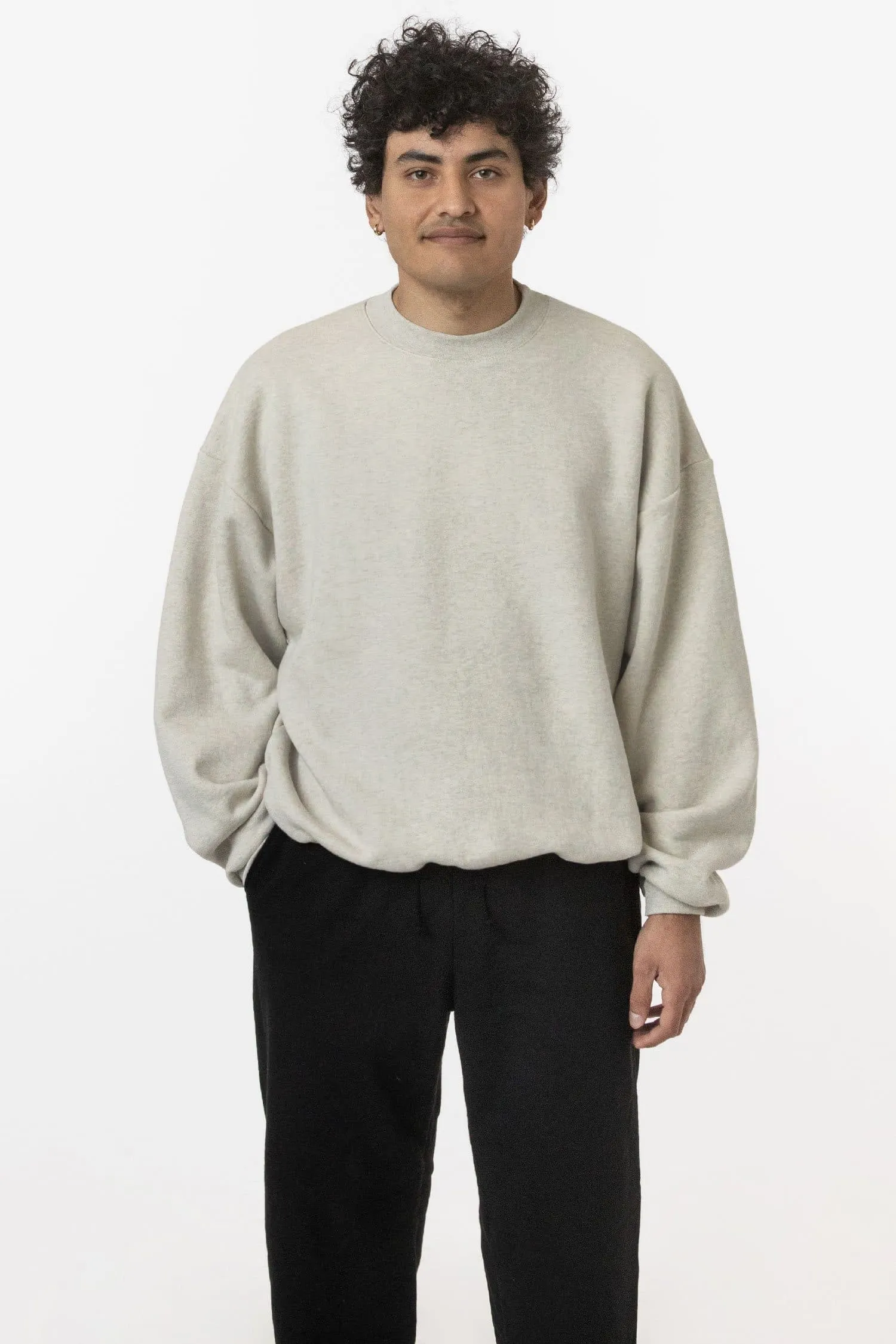 SF1047 - 12oz. Fleece Wide Crew