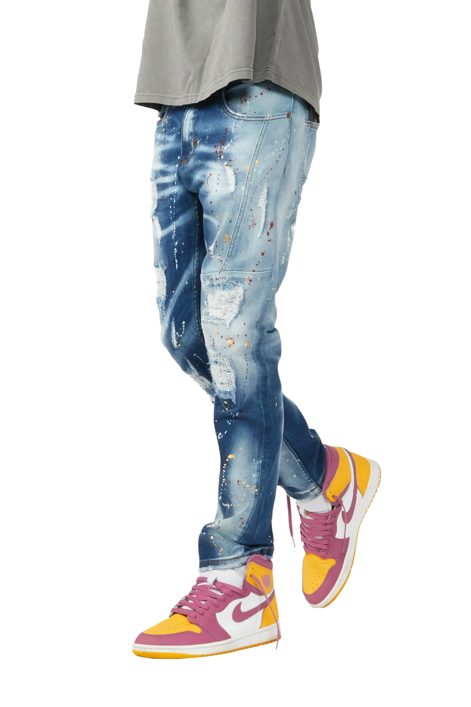Shmuel Blue 5 Pocket Jean