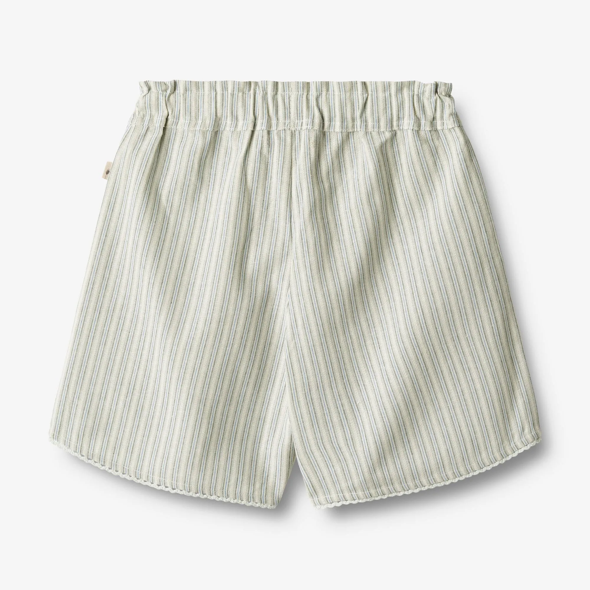 Shorts Edvia - aquablue stripe