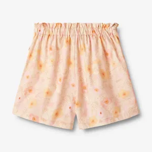 Shorts Silja - alabaster flower bobbles