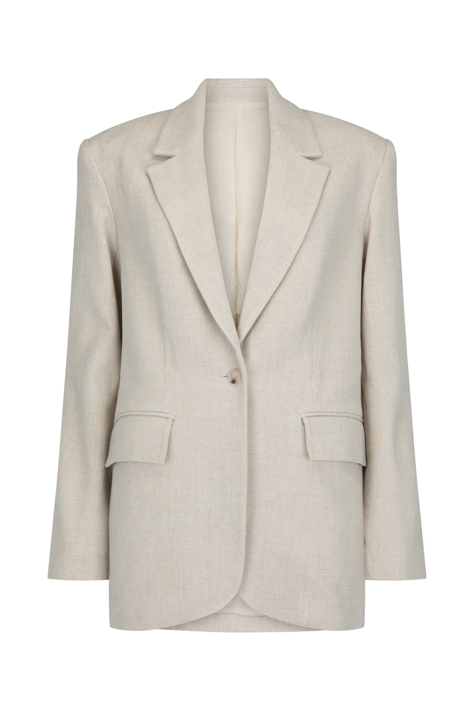 SLOW SEASIDE BLAZER - BEIGE