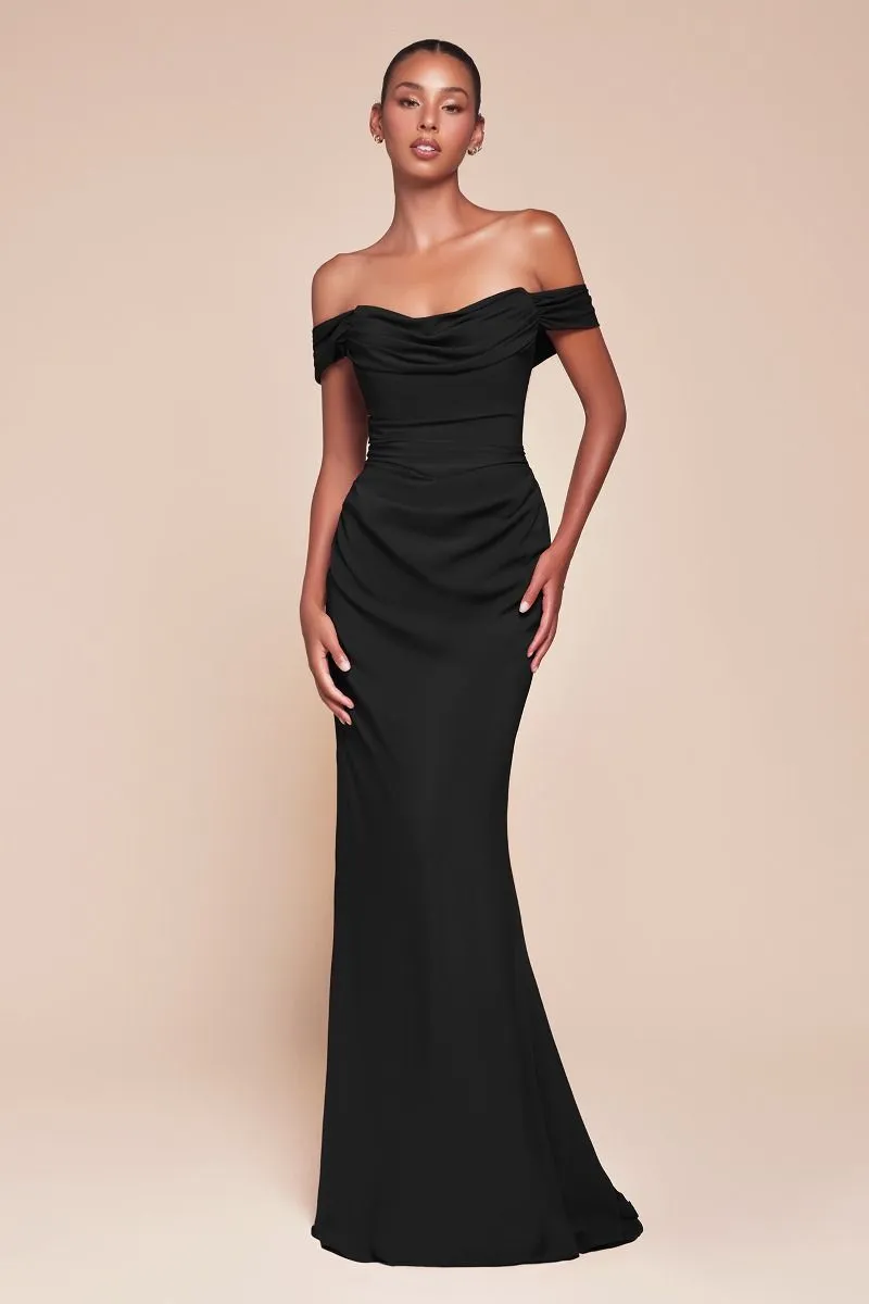 VERSITILE TIE CHIFFON DRESS CD7433