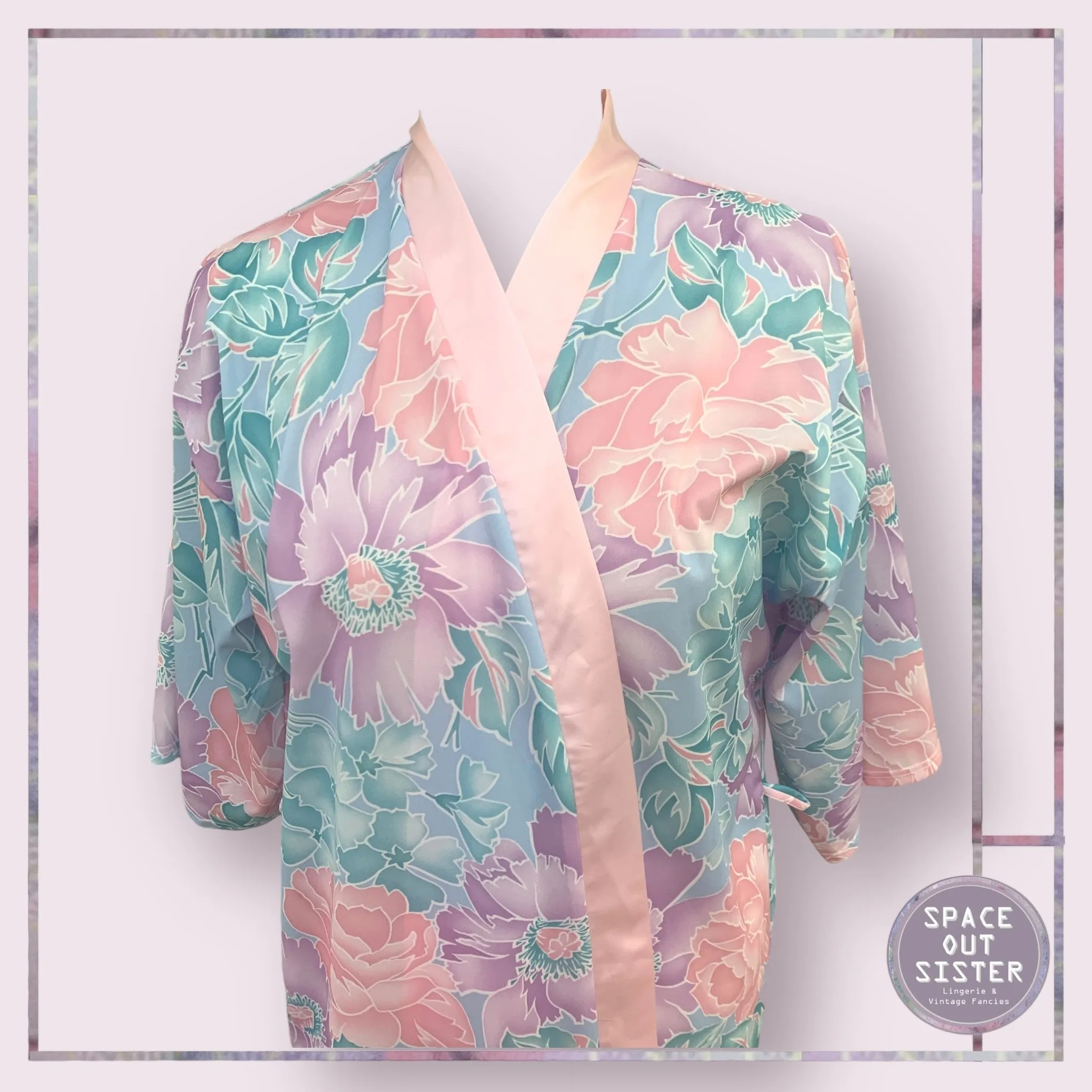 Vintage Pastel Robe