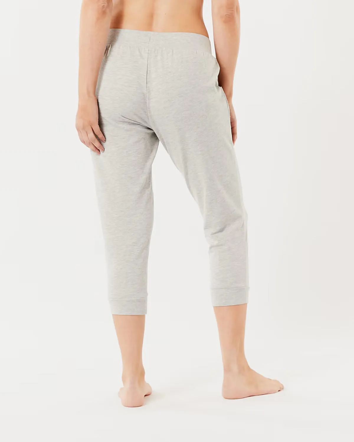 Women's Capri  Length Sweatpants Cropped Jogger Pant