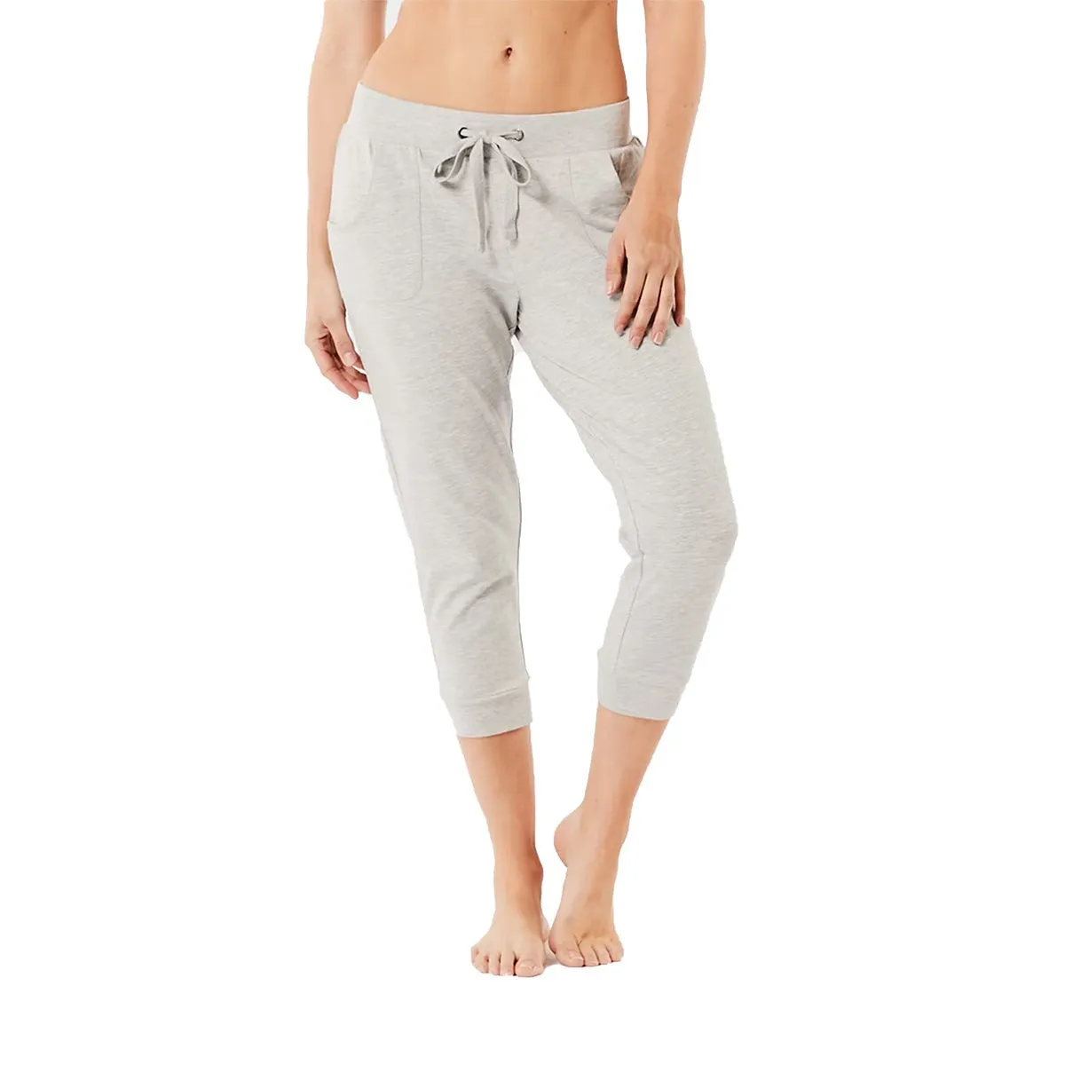 Women's Capri  Length Sweatpants Cropped Jogger Pant