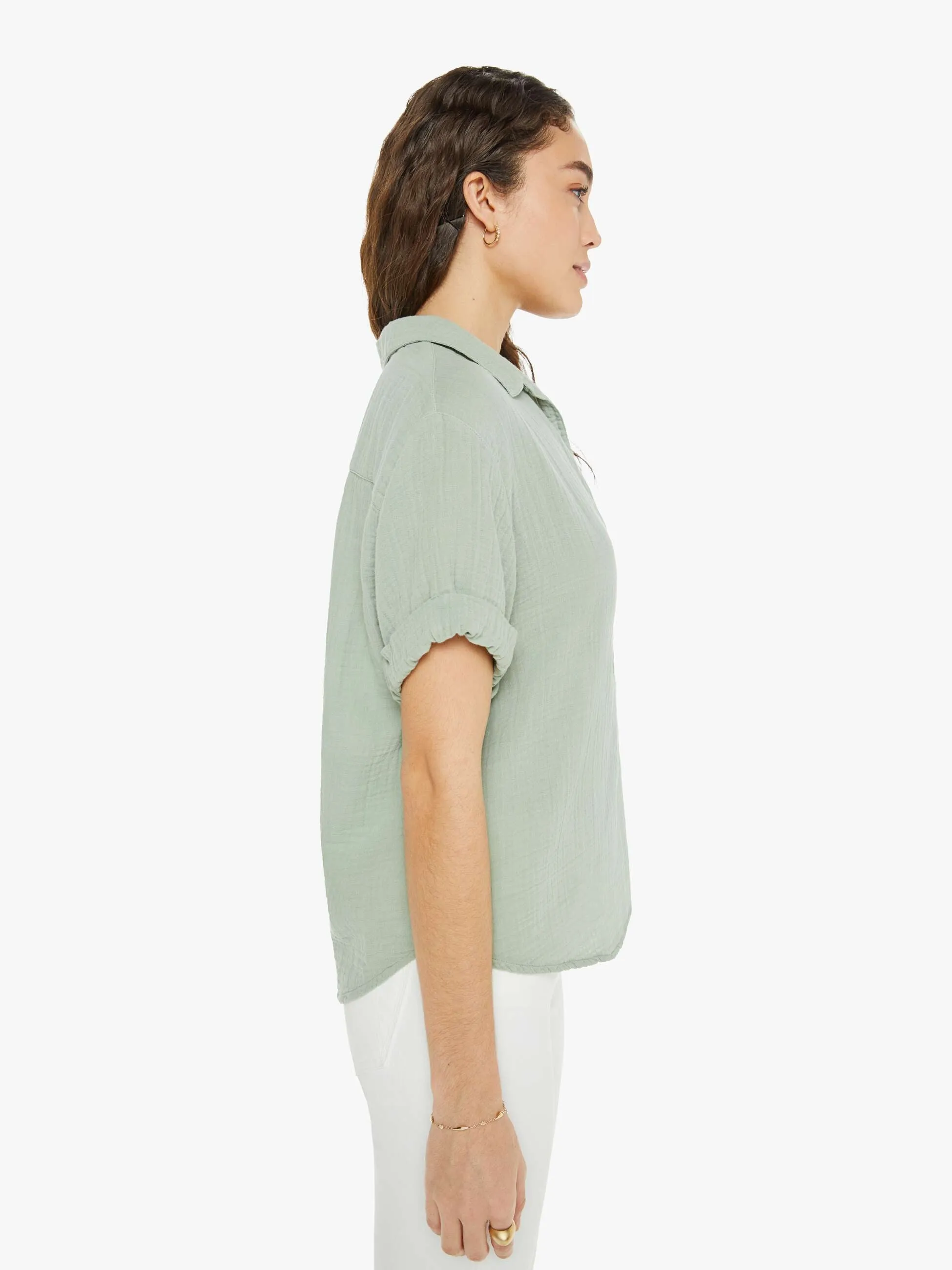 XiRENA Cruz Top - Aqua Grey