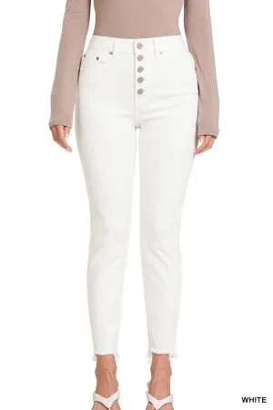 Zenana White Jeans