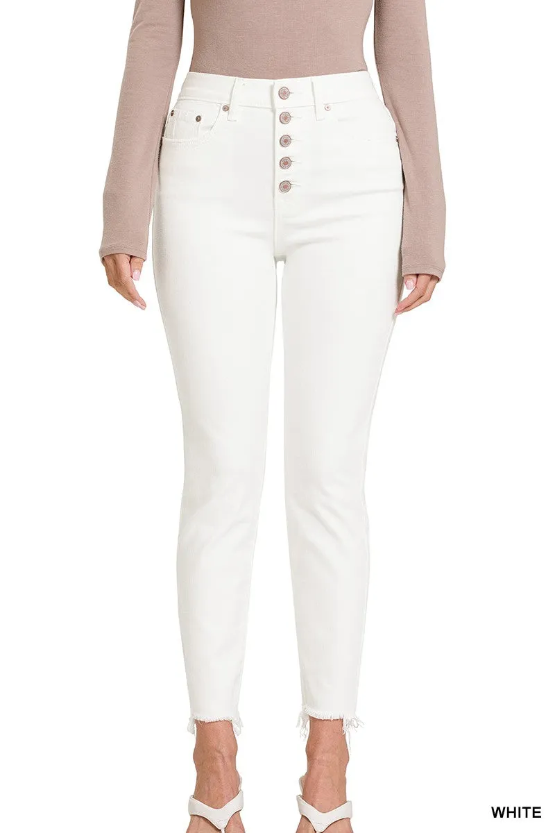 Zenana White Jeans